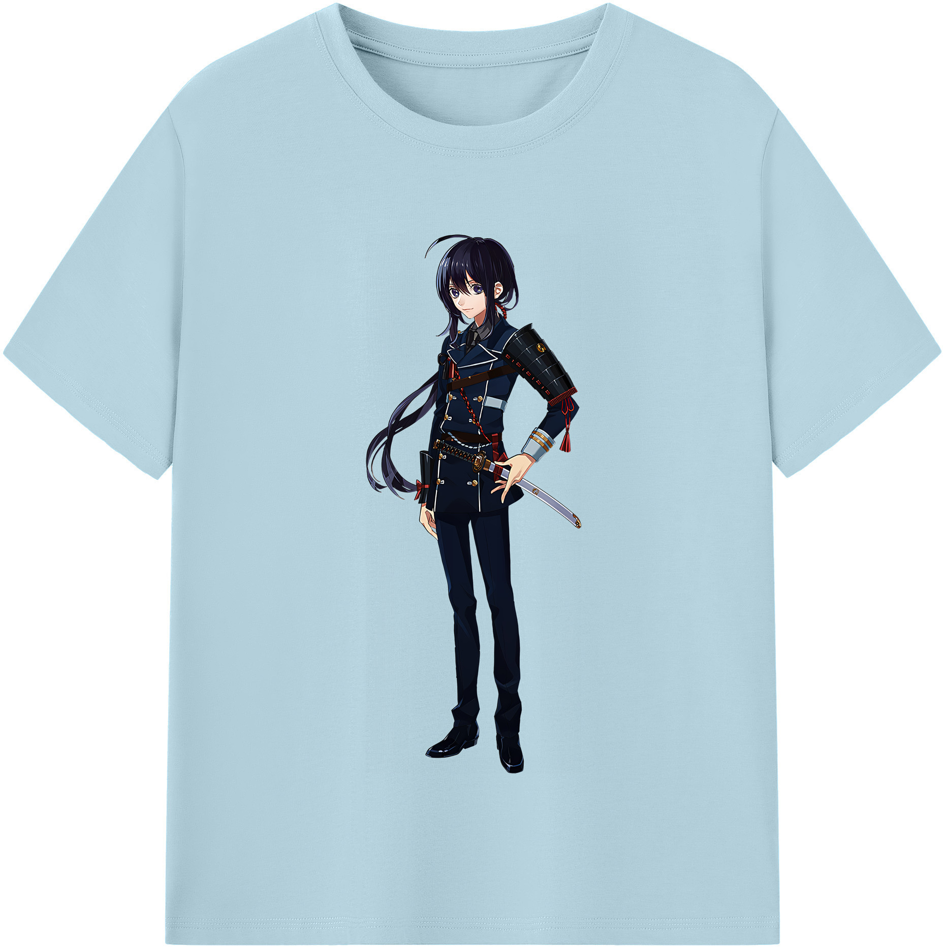 （画像用） 刀剣乱舞 Touken Ranbu 綿100％半袖Tシャツ（フロントプリント）